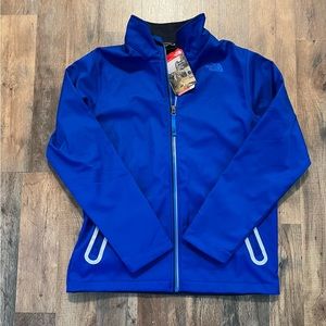 NWT the north face Apex bionic jacket honor blue boys extra large